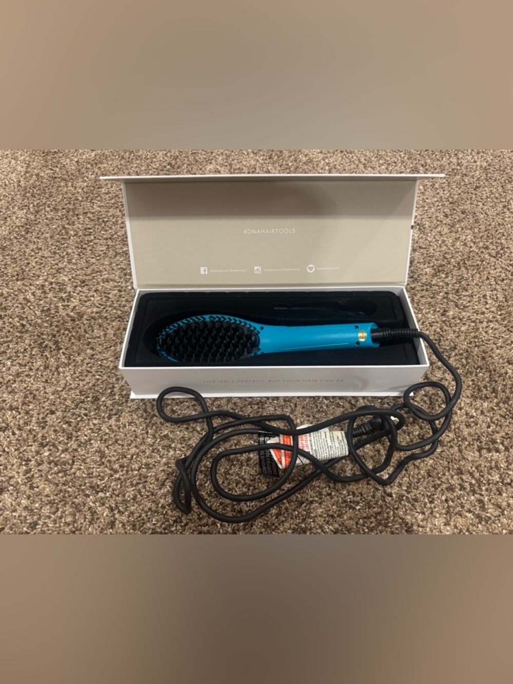 DNA HAIRTOOLS THERMAL PERFECTION STRAIGHTENING BRUSH